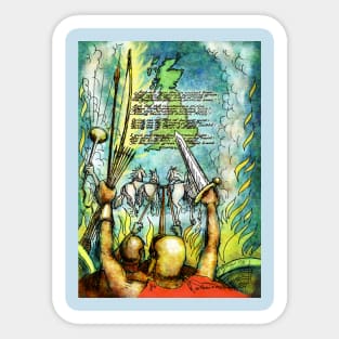 Jerusalem - William Blake Sticker